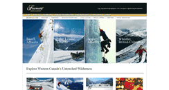 Desktop Screenshot of mountain-resorts.fairmont.com